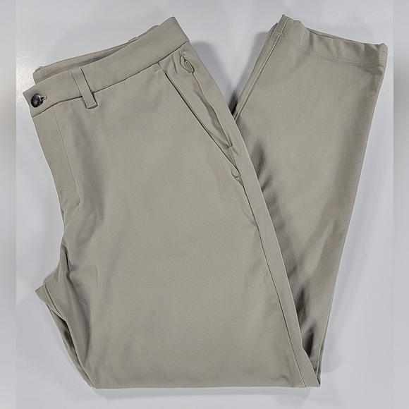 lululemon athletica Other - Lululemon Pants Beige Mens 33 ABC Trouser Slim LM5AQYS Performance 28" Inseam